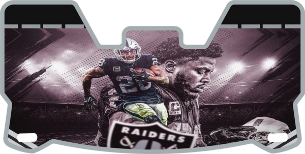 Raiders Josh Jacobs Helmet Visors Full Size