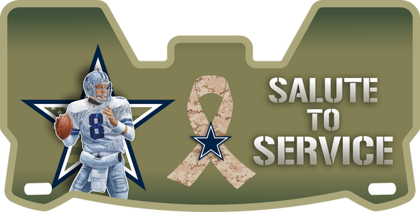 Dallas Cowboys Helmet Visors Full Size