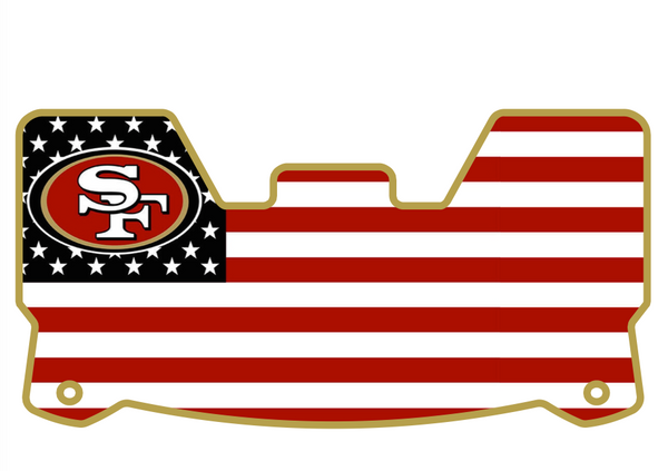 49ers Helmet Visors Full Size