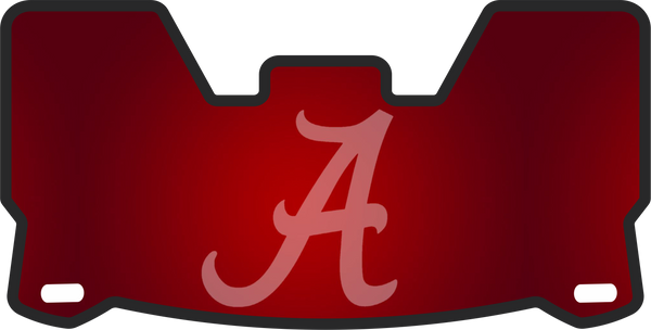 Alabama Tide Helmet Visors Full Size
