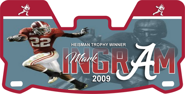 Heisman Winners Helmet Visors Full Size