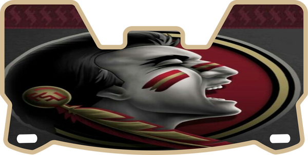 Florida Seminoles Helmet Visors Full Size