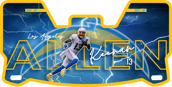 Chargers Helmet Visors Full Size (Copy)