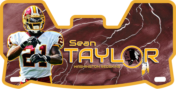 Redskins Sean Taylor Helmet Visors Full Size