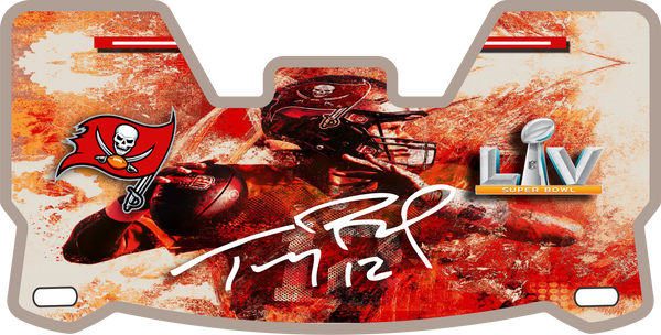 Tom Brady Helmet Visors Full Size