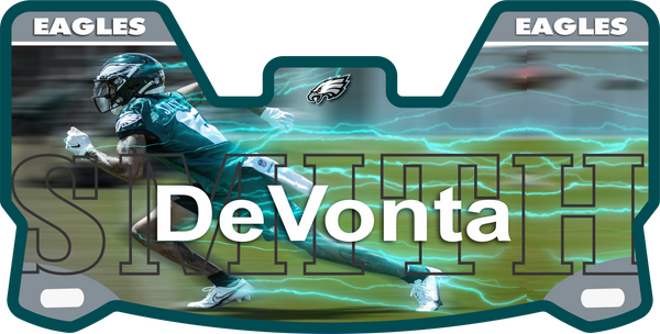 Eagles Current Players Helmet Visors Full Size