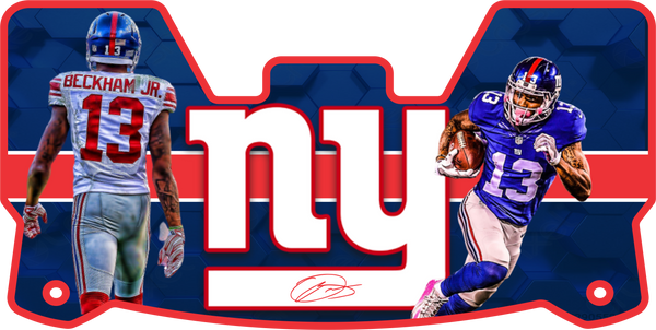 Odell Beckham Jr. Giants Helmet Visors Full Size