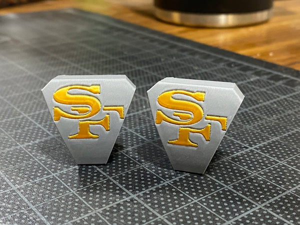 Multi Color Full Size Visor Clips