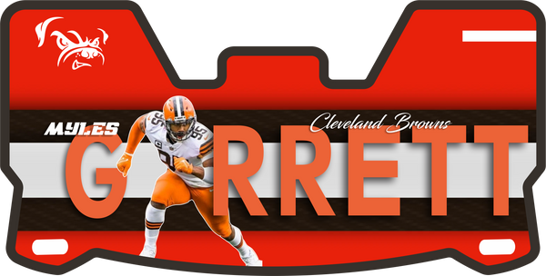 Browns Players Helmet Visors Full Size