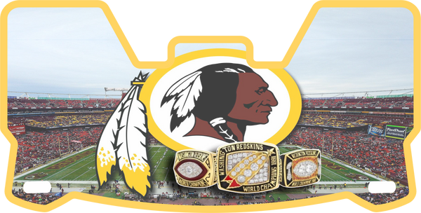 Redskins Helmet Visors Full Size