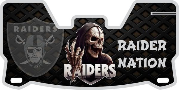 Raiders Helmet Visors Full Size