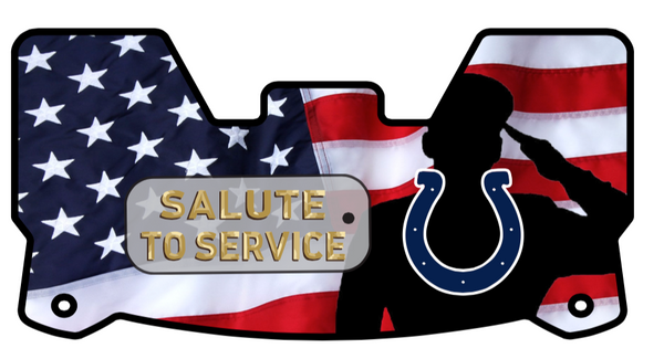 Colts Helmet Visors Full Size