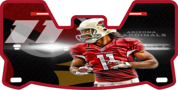 Cardinals Players Helmet Visor Full Size