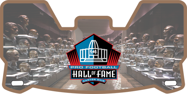 Hall of Fame Helmet Visor Full Size