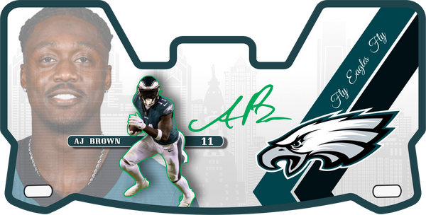 Eagles Current Players Helmet Visors Full Size