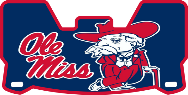 Ole Miss Helmet Visors Full Size