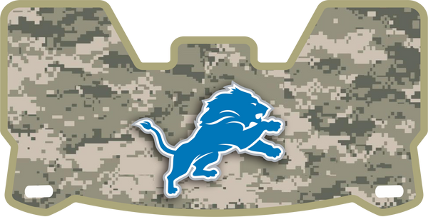 Detroit Lions Helmet Visors Full Size