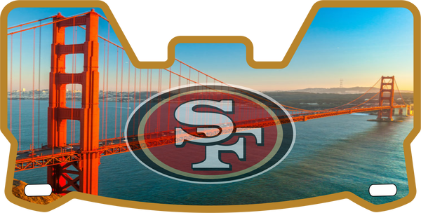49ers Helmet Visors Full Size