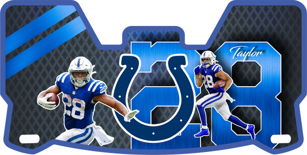 Jonathan Taylor Colts Helmet Visors Full Size