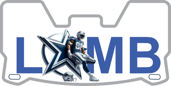 Dallas Cowboys Helmet Visors Full Size
