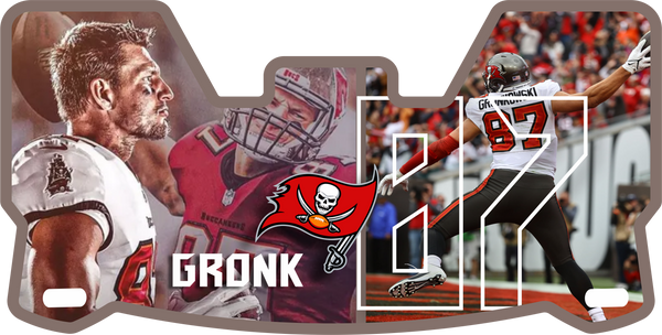 Gronkowski Helmet Visors Full Size