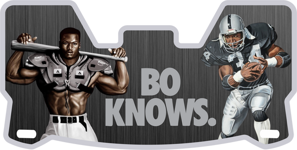 Raiders Bo Jackson Helmet Visors Full Size