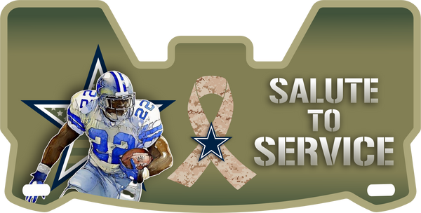 Dallas Cowboys Helmet Visors Full Size