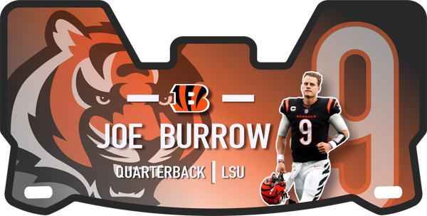Joe Burrow Bengals Helmet Visor Full Size