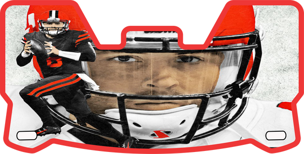 Browns Players Helmet Visors Full Size