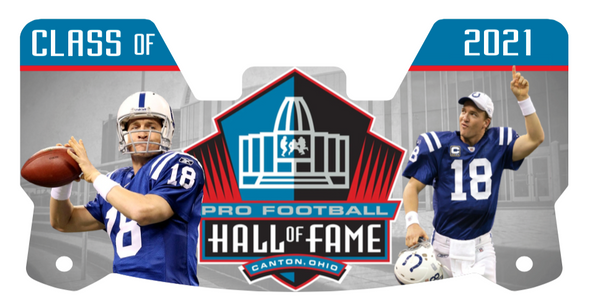 Peyton Manning Colts Helmet Visors Full Size