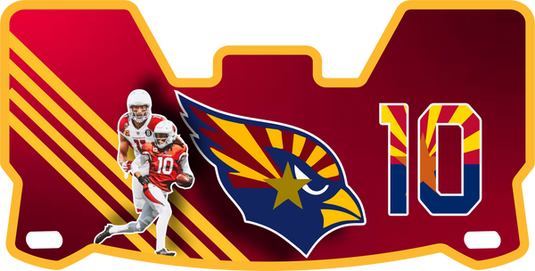 Cardinals Players Helmet Visor Full Size