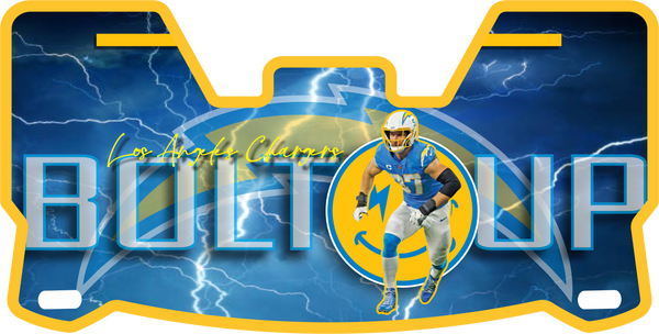 Joey Bosa Chargers Helmet Visors Full Size