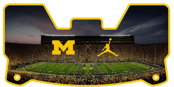 Wolverines Helmet Visors Full Size