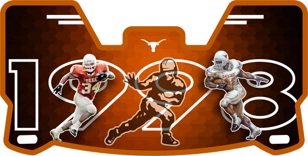 Heisman Winners Helmet Visors Full Size