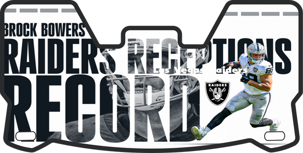 Raiders Players Helmet Visors Full Size