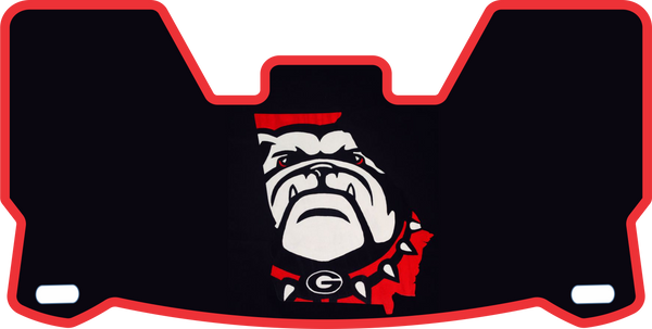 Georgia Bulldogs Helmet Visors Full Size