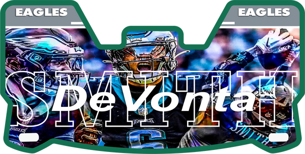 Eagles Current Players Helmet Visors Full Size