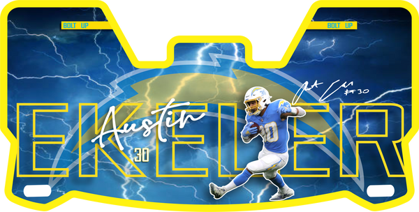 Chargers Helmet Visors Full Size (Copy)