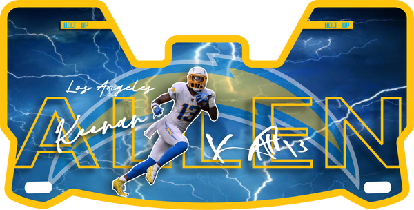 Chargers Helmet Visors Full Size (Copy)
