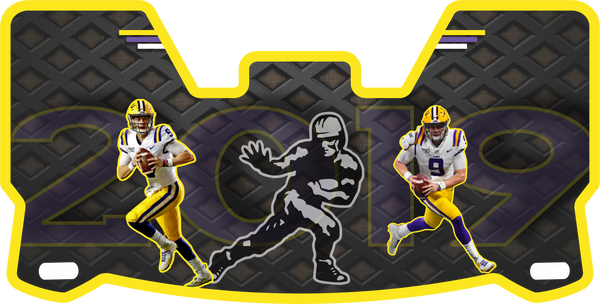 Heisman Winners Helmet Visors Full Size