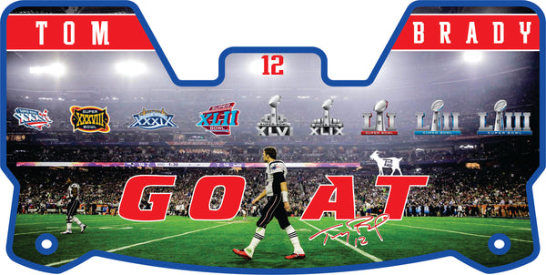 Tom Brady Helmet Visors Full Size