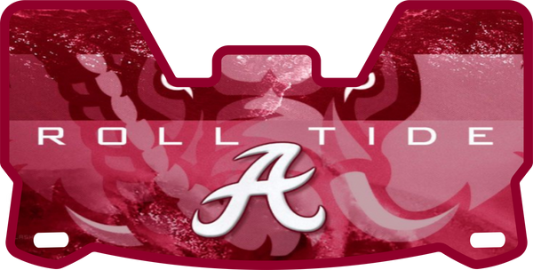 Alabama Tide Helmet Visors Full Size