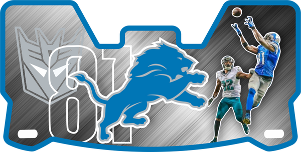 Lions Calvin Johnson MEGATRON Helmet Visors Full Size