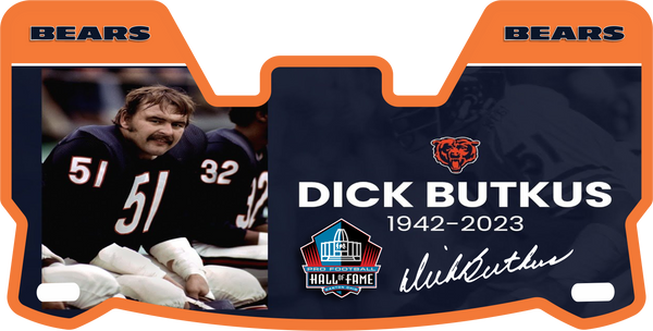 Devin Hester Chicago Bears Helmet Visor Full Size