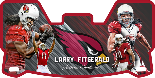 Cardinals Players Helmet Visor Full Size