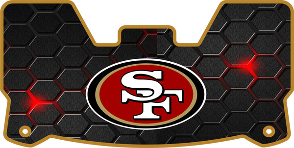 49ers Helmet Visors Full Size