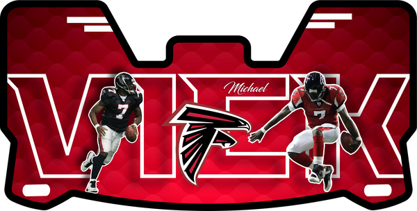 Michael Vick Helmet Visors Full Size