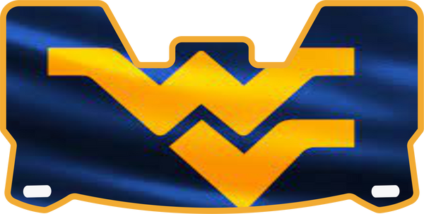 West Virginia Helmet Visors Full Size