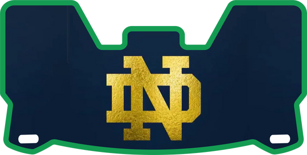 Notre Dame Irish Helmet Visors Full Size