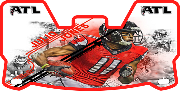 Julio Jones Falcons Helmet Visors Full Size